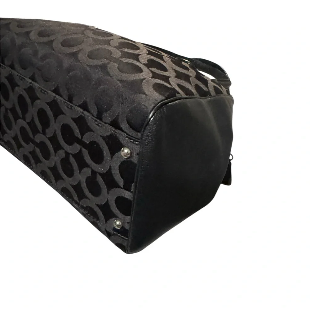 Coach Taylor Op Art Small Satchel - Picture 7 of 11